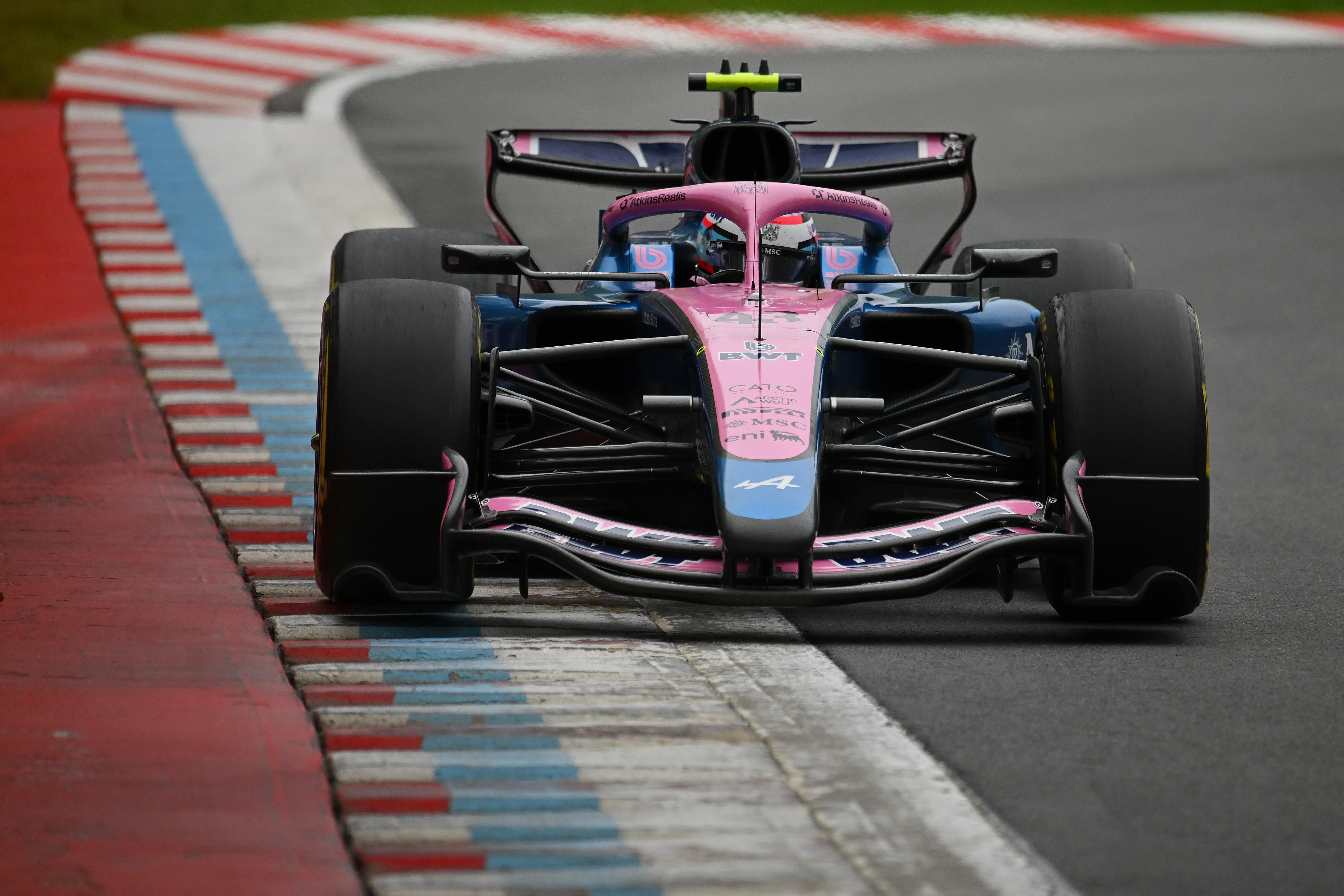 MONTREAL, QUEBEC – MAY 24: Franco Colapinto of Argentina driving the (43) Alpine F1 A526 Mercedes on track during the F1 Grand Prix of Canada at Circuit Gilles-Villeneuve on May 24, 2026 in Montreal, Quebec. (Photo by Minas Panagiotakis/Getty Images)