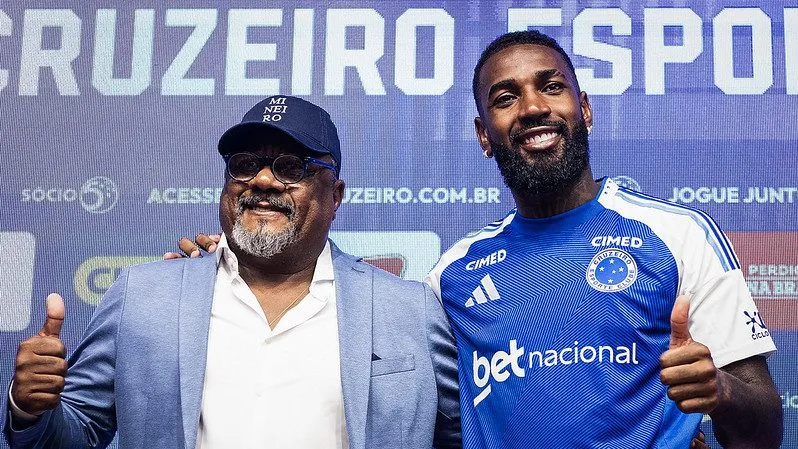 Marcão, pai do Gerson. Foto: Gustavo Aleixo/Cruzeiro