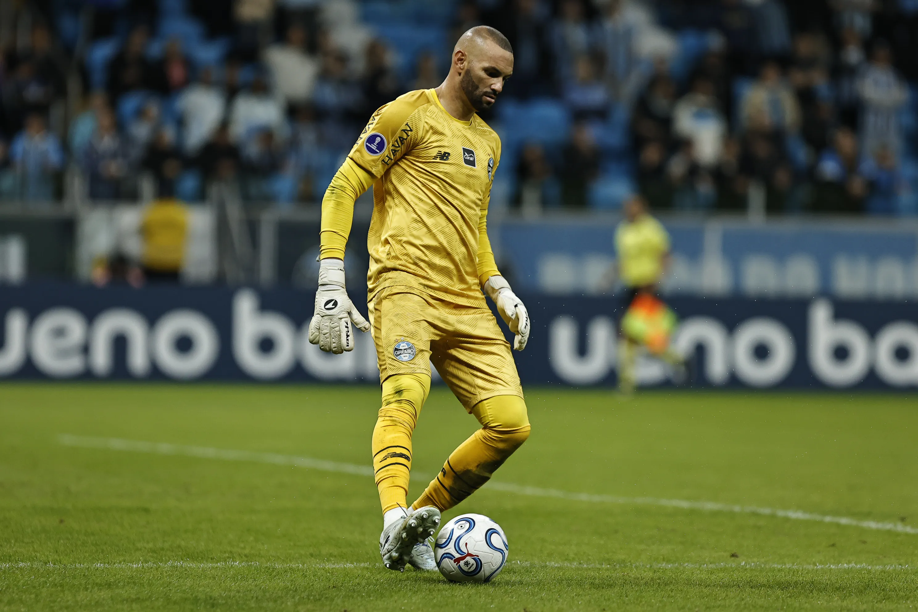 Weverton será desfalque contra o Corinthians – Foto: Roberto Vinicius/AGIF