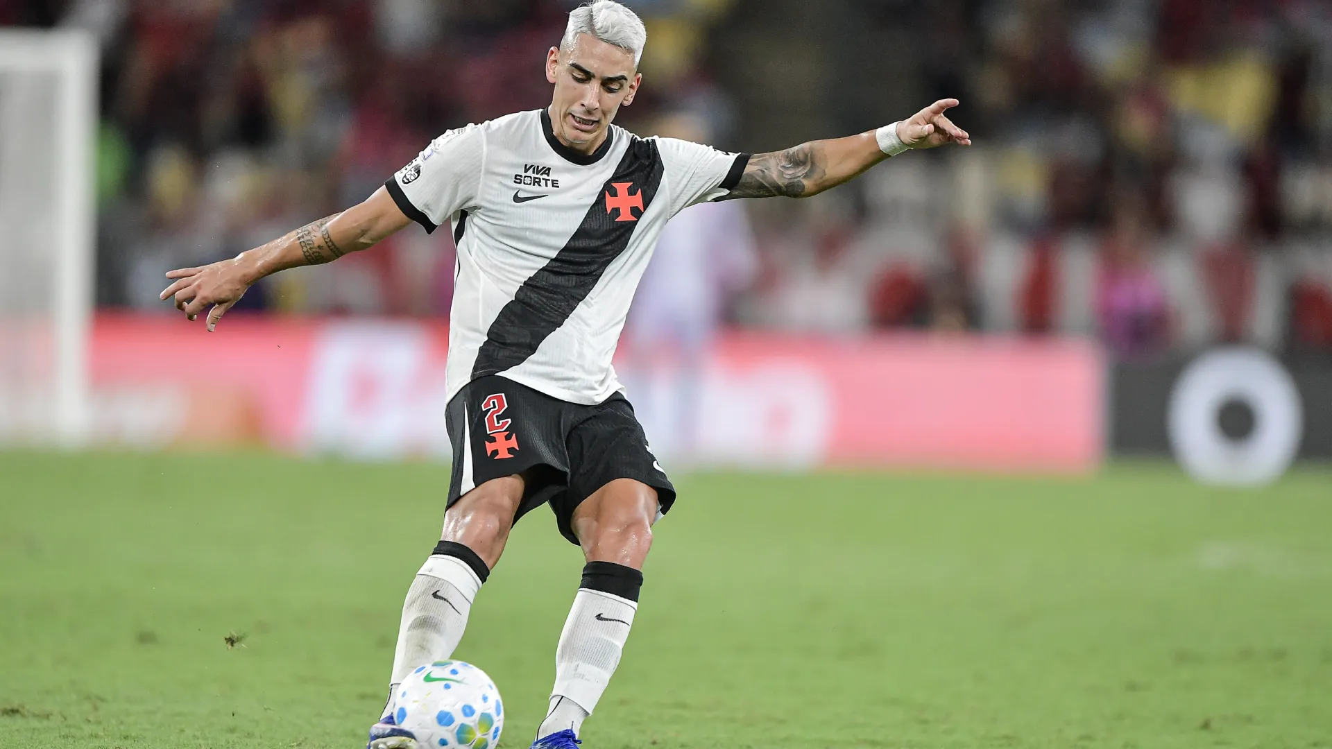 Puma é o artilheiro do Vasco em 2026 – Foto: Thiago Ribeiro/AGIF