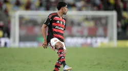 Joao Victor jogador do Flamengo durante partida contra o Botafogo-PB no estadio Maracana pelo campeonato Copa Do Brasil 2025. Foto: Thiago Ribeiro/AGIF