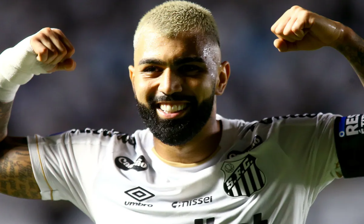 Gabigol brilha no Santos e supera números da passagem pelo Cruzeiro
