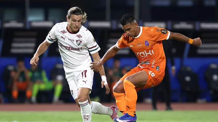 Fluminense na Libertadores. Foto: Edilzon Gamez/Getty Images
