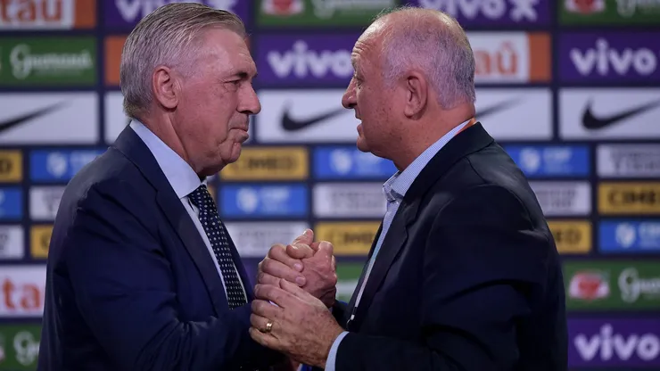 Felipão confirma palestra na Seleção e reforça elo histórico com Ancelotti — Foto Thiago RibeiroAGIF