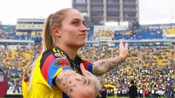 Isa Haas fala sobre boa fase no México - Foto: Reprodução Liga BBVA Femenil