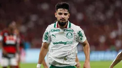 Flaco López pode estar fazendo sua última partida com a camisa do Palmeiras. Crédito: Latin Sport Images / Alamy