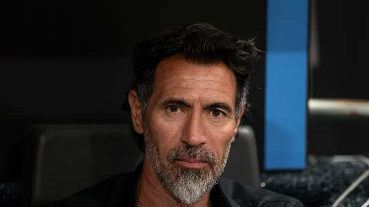 Eduardo Domínguez durante jogo contra o Cienciano pela Sul-Americana.