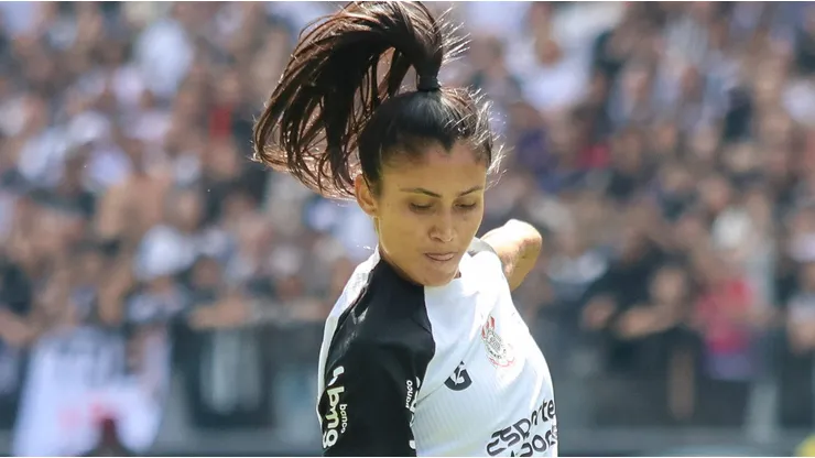 Jaqueline, jogadora do Corinthians. Foto: Lucas Gabriel Cardoso/AGIF