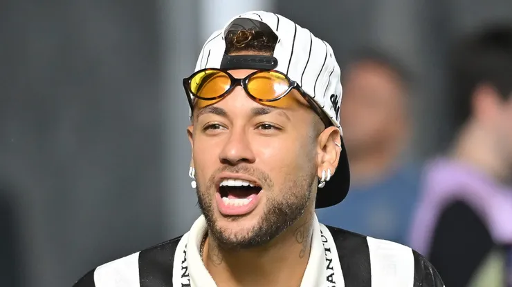 SP - SANTOS - 26/05/2026 - COPA SUL-AMERICANA 2026, SANTOS X DEPORTIVO CUENCA - Neymar jogador do Santos apos partida contra o Deportivo Cuenca no estadio Vila Belmiro pelo campeonato Copa Sul-Americana 2026. Foto: Jota Erre/AGIF