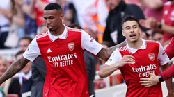 Dupla do Arsenal buscará um título inédito para os ingleses (Photo by Marc Atkins)