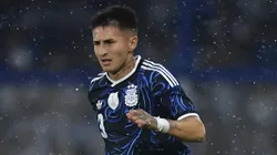 Gabriel Rojas, lateral-esquerdo do Racing-ARG - Foto: Marcelo Endelli/Getty Images