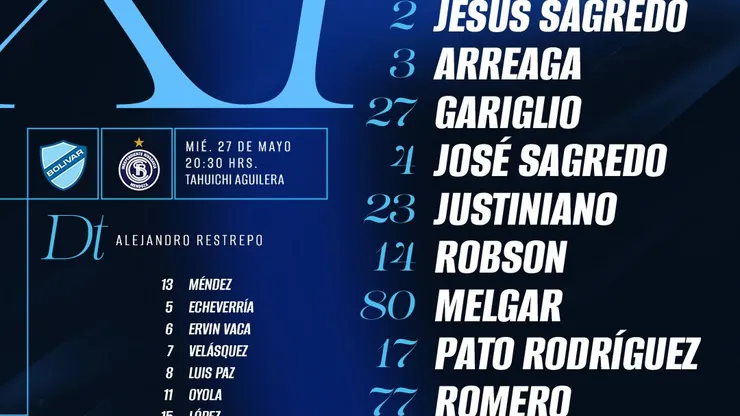 Foto: Bolívar/X