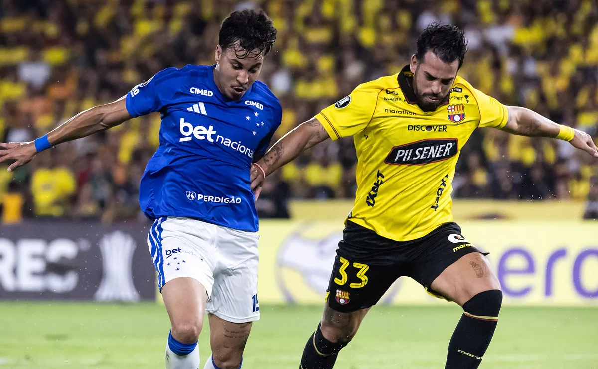 Cruzeiro x Barcelona SC: onde assistir ao vivo, horário e escalações do jogo desta quinta
