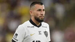 Junior Alonso jogador do Atletico-MG durante partida contra o Fluminense no estadio Maracana pelo campeonato Brasileiro A 2026.