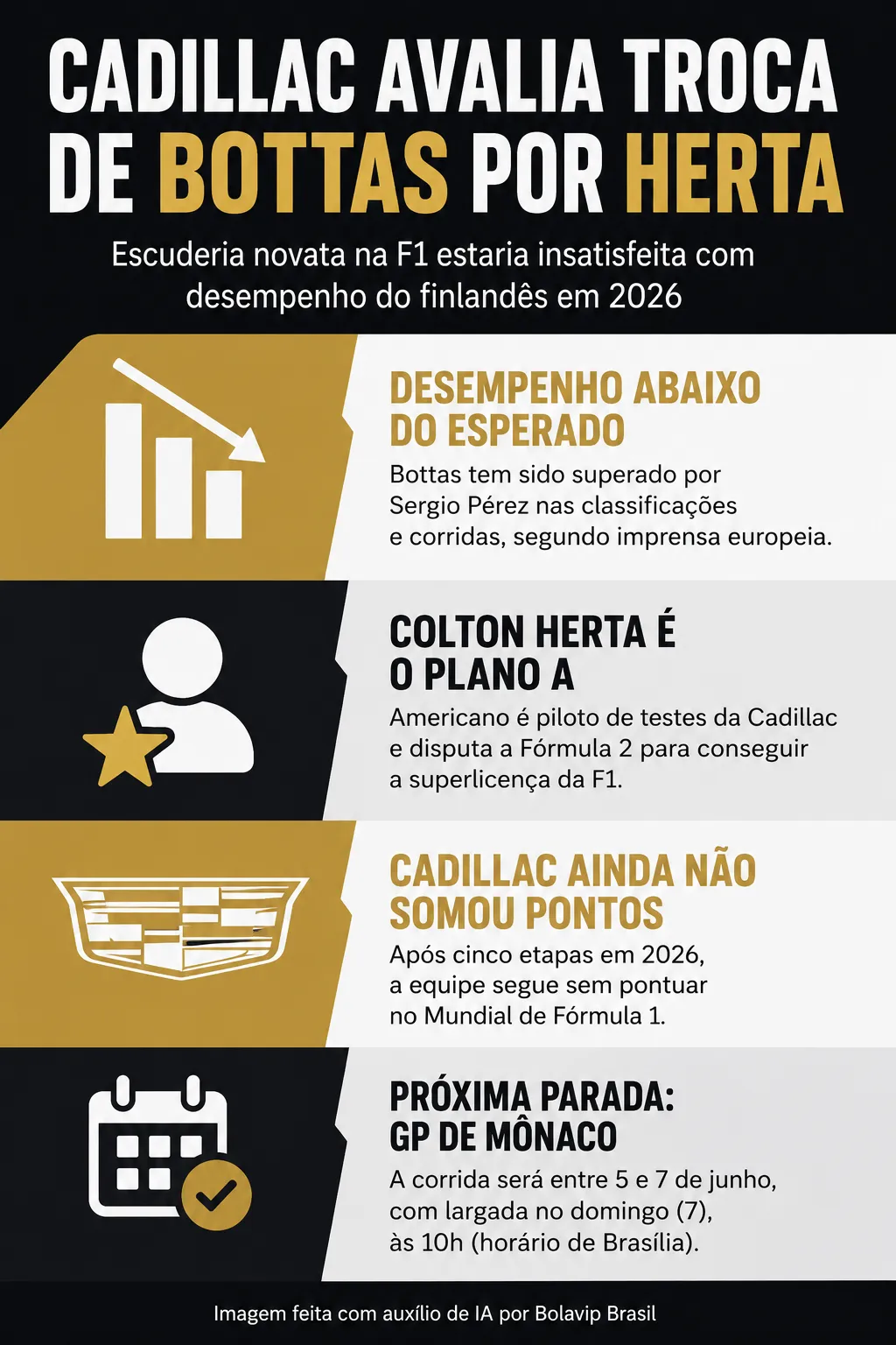 Infográfico sobre o tema da matéria – Foto: gerada com auxílio de IA pelo Bolavip Brasil