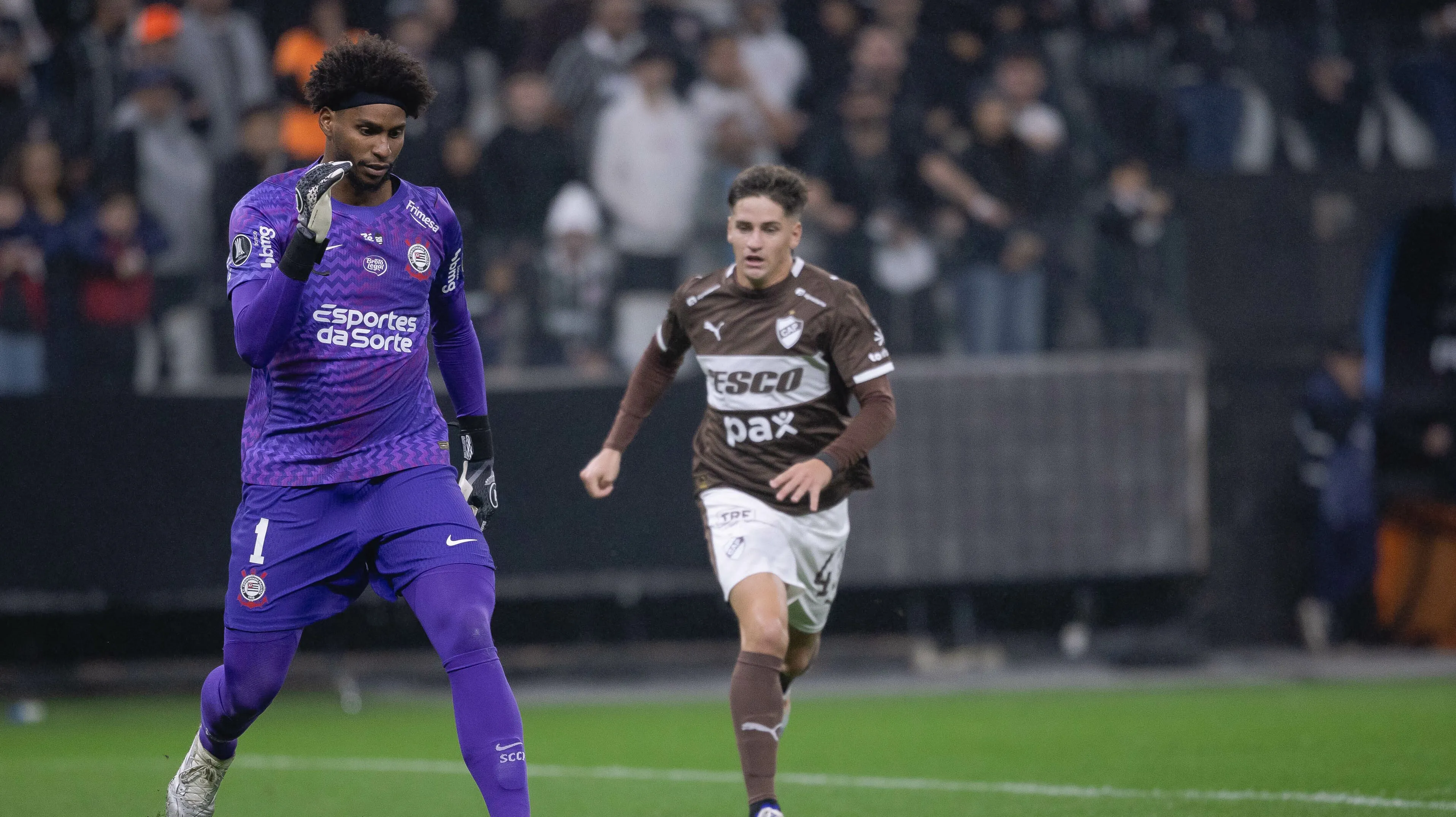 Hugo no Corinthians. Foto: Ettore Chiereguini/AGIF