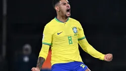 Bruno Guimarães. Foto: Guillermo Legaria/Getty Images