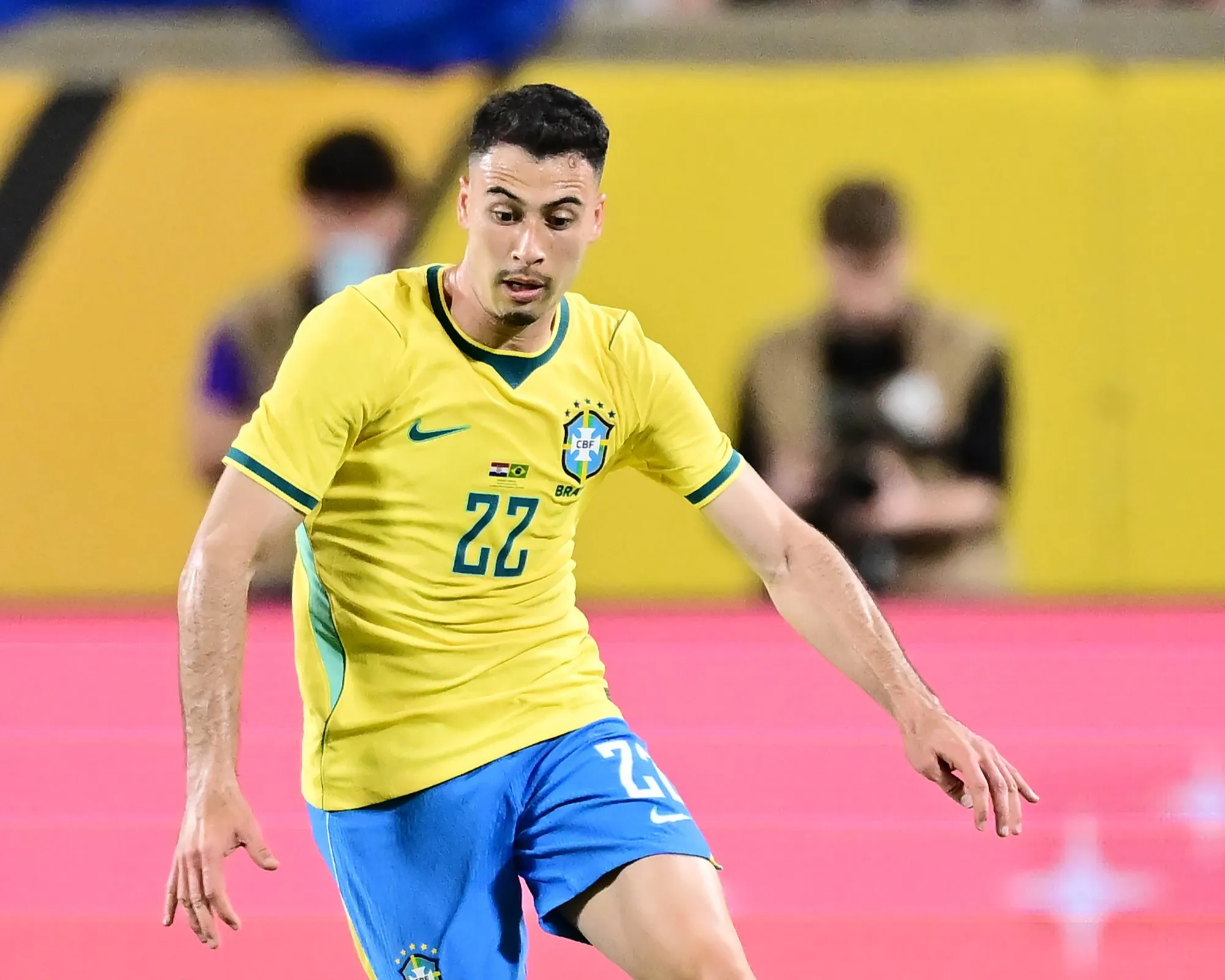 ​Gabriel Martinelli. Foto: Julio Aguilar/Getty Images