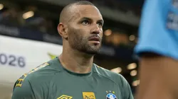 Weverton reage à pressão e reforça disputa no gol da Seleção — Foto Liamara PolliAGIF