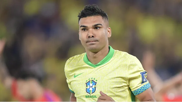 Casemiro pela Seleção. Foto: Thiago Ribeiro/AGIF