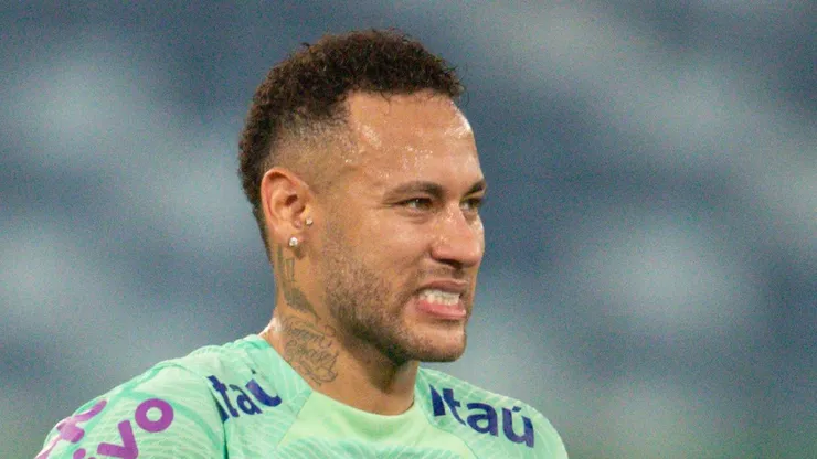 Neymar tem contusão detectada Foto: Foto: Gil Gomes/AGIF
