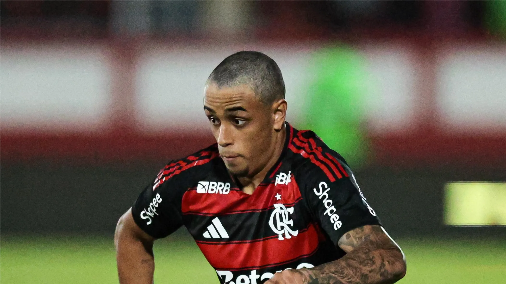 Foto: Gilvan de Souza – Flickr Flamengo – Ryan Roberto em campo em jogo do Campeonato Carioca deste ano.