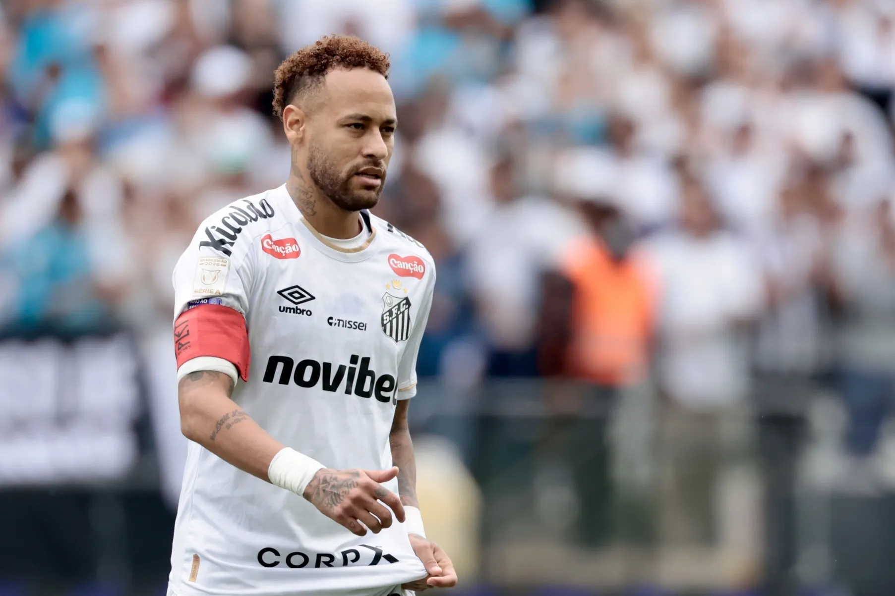 Neymar teve lesão detectada após ser convocado – Foto: Marcello Zambrana/AGIF