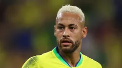 Neymar durante partida pelo Brasil no Mundial de 2022