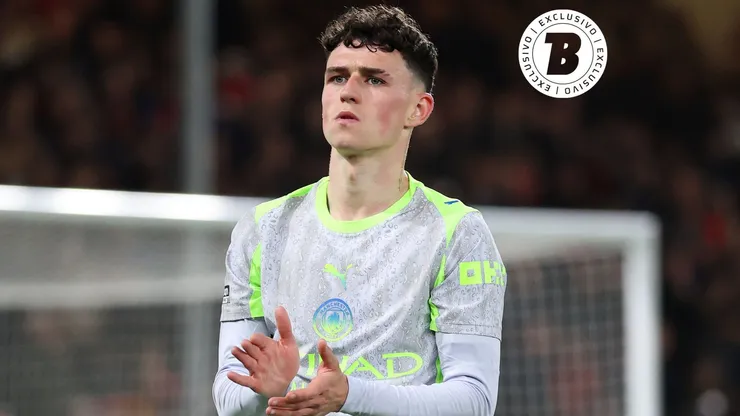 Phil Foden, jogador do Manchester City. Foto: Michael Steele/Getty Images