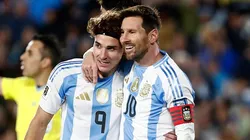 Messi pela Argentina. Foto: Marcos Brindicci/Getty Images