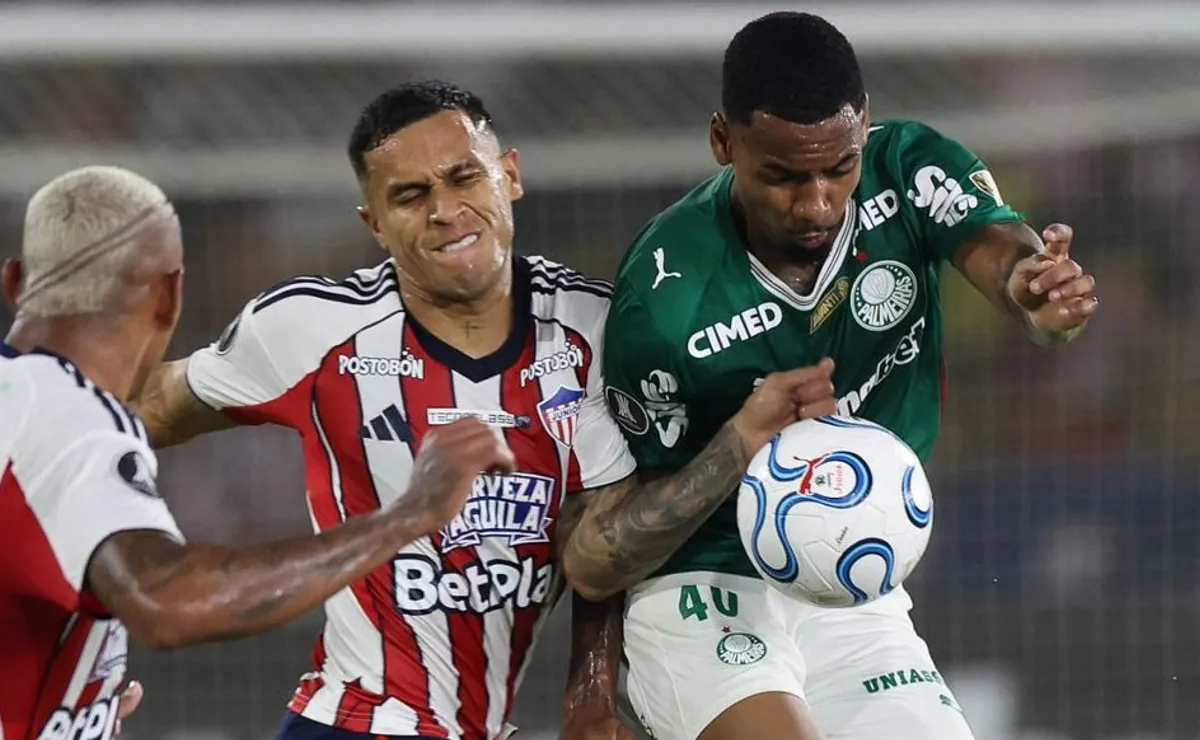 Junior Barranquilla chega para enfrentar o Palmeiras precisando de resultado