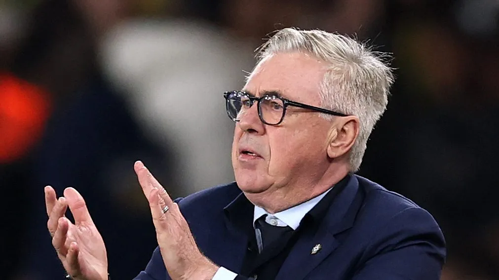 Carlo Ancelotti, treinador. (Foto de Ryan Pierse/Getty Images)