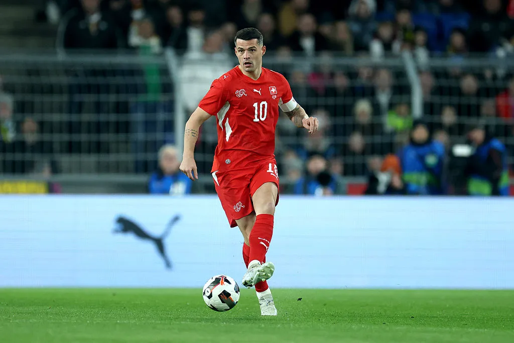 Granit Xhaka. Foto: Alexander Hassenstein/Getty Images