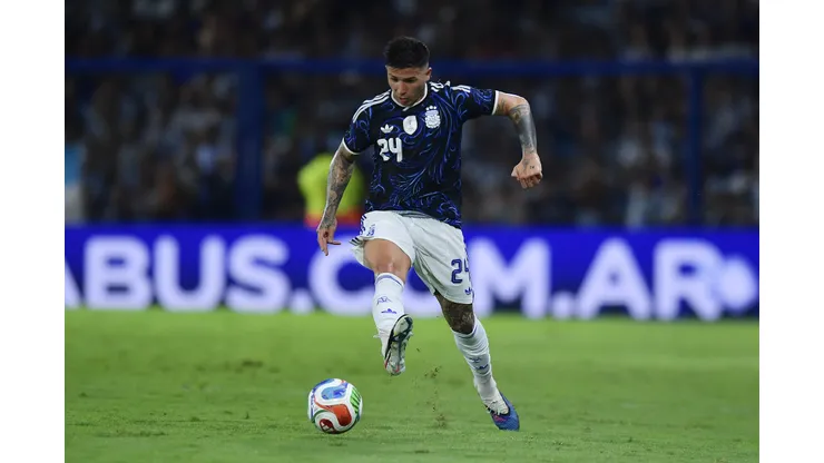 Enzo Fernández. Foto: Marcelo Endelli/Getty Images