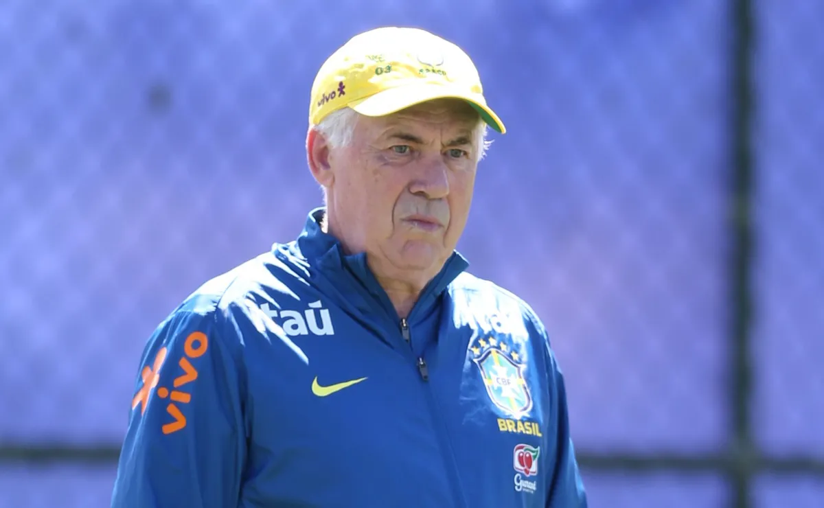 Ancelotti define time do Brasil para amistoso contra Panamá