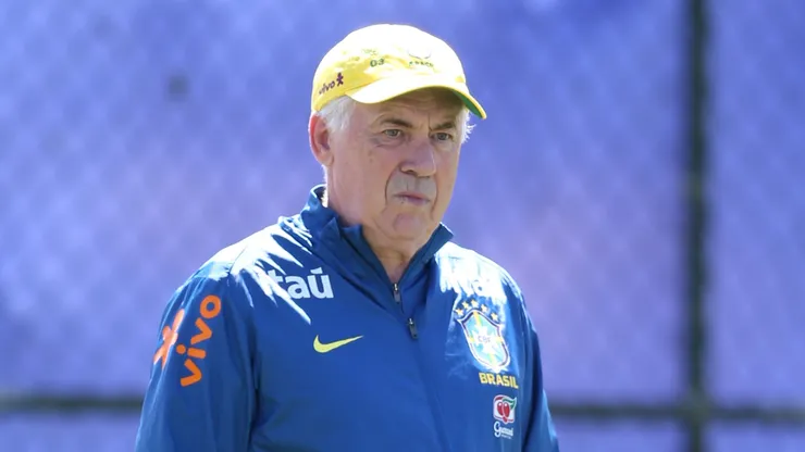 Carlo Ancelotti, técnico da Seleção Brasileira - Foto: Marlon Costa/AGIF