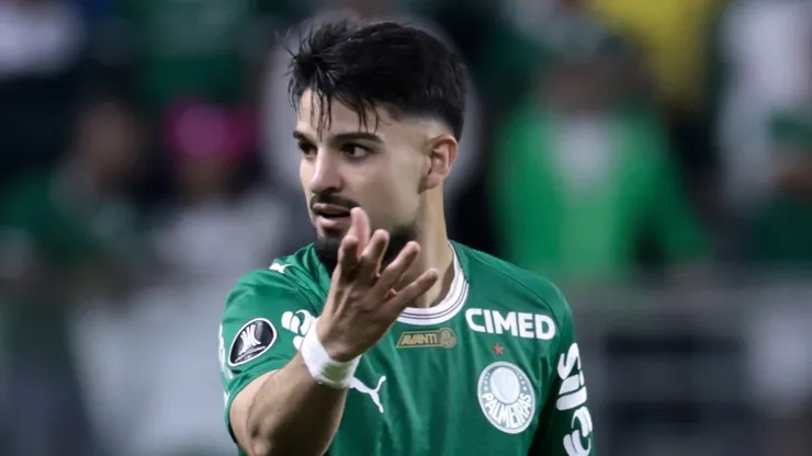 Flaco López, atacante argentino do Palmeiras - Foto: Marcello Zambrana/AGIF