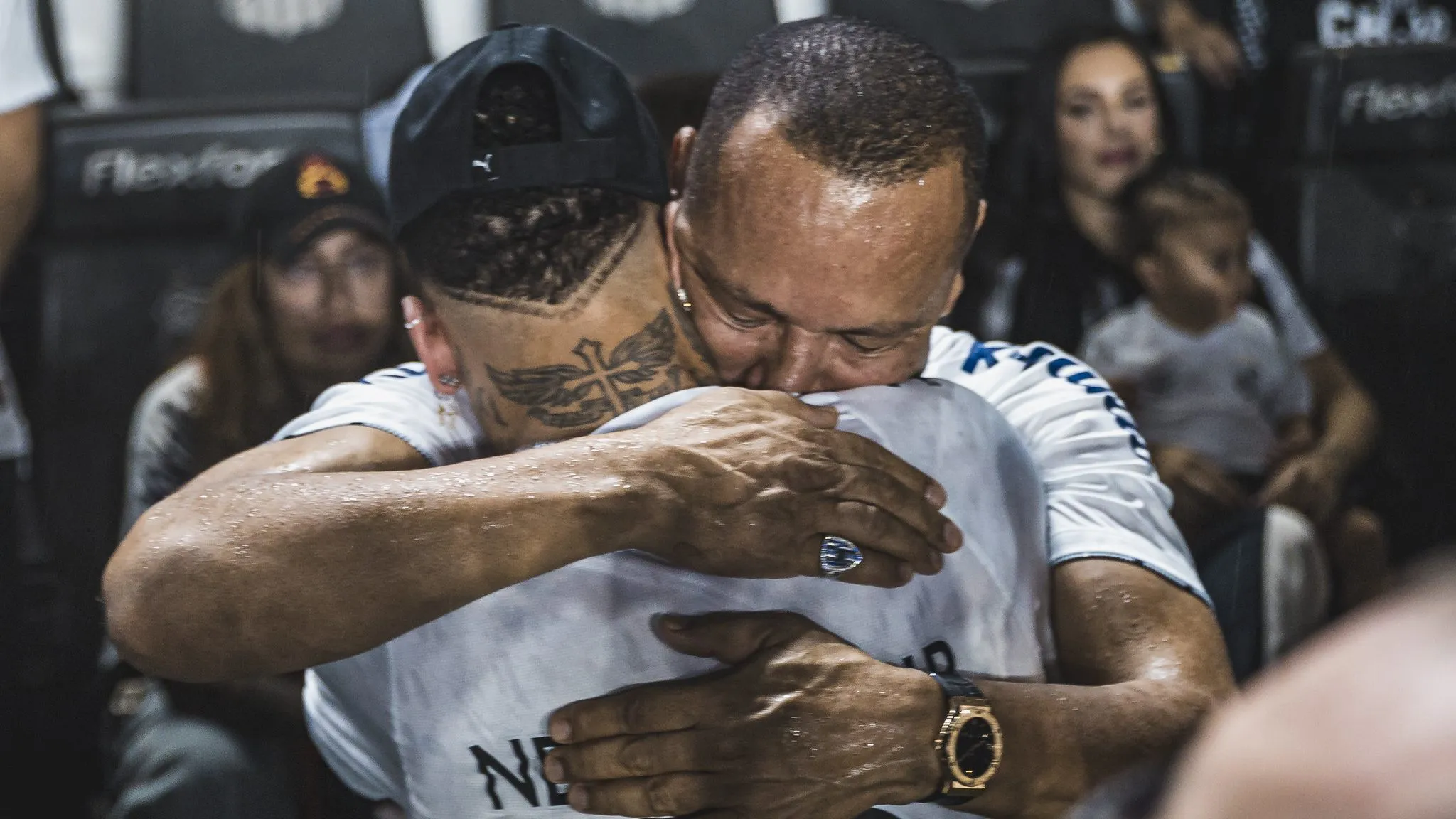 Neymar JR e Neymar Pai