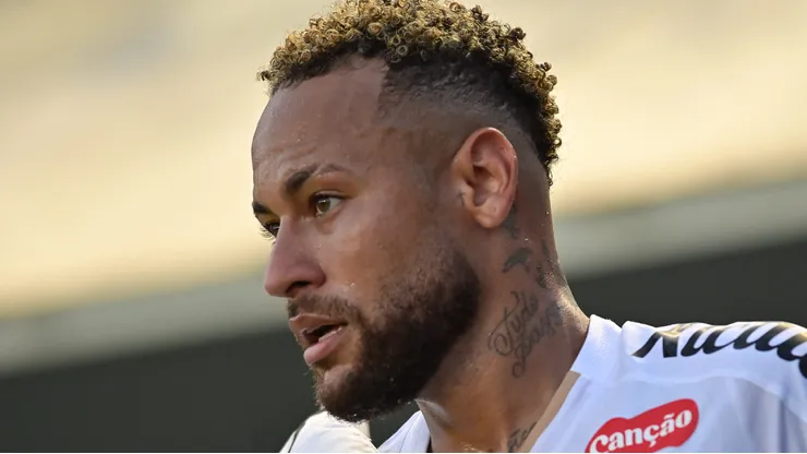 Neymar no Santos. Foto: Jota Erre/AGIF