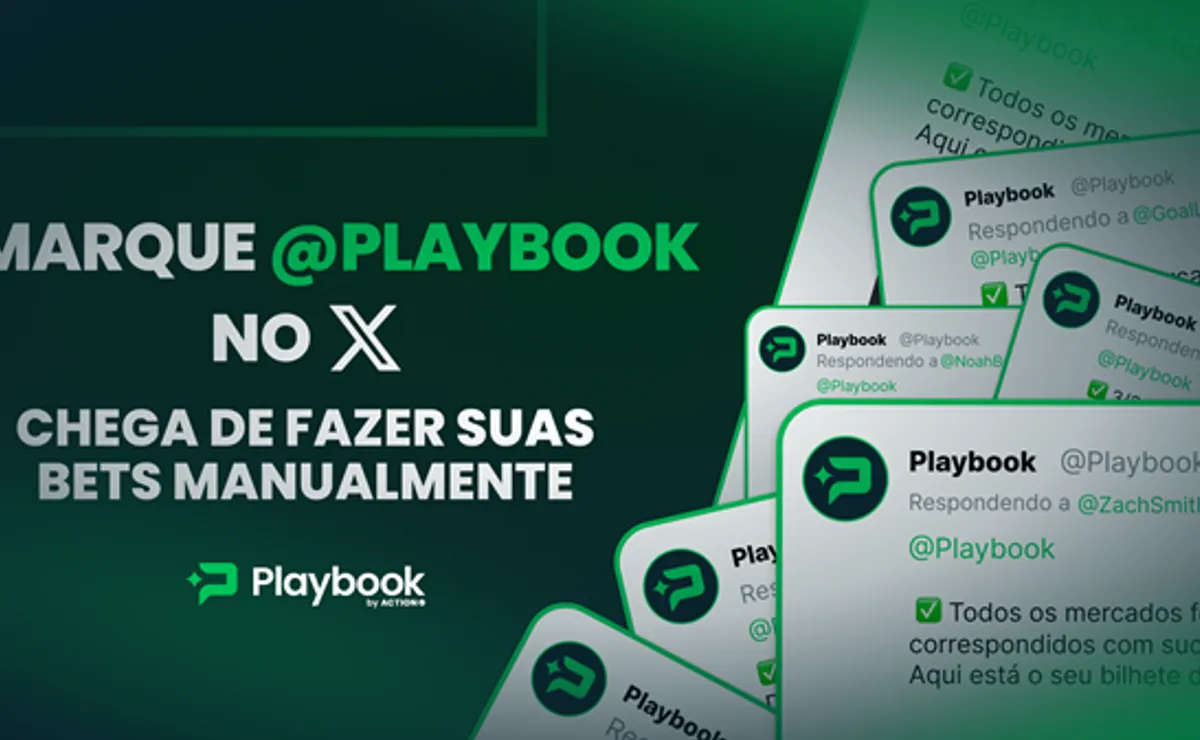 Playbook: a IA que monta sua aposta em segundos a partir de um palpite