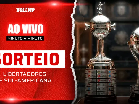 Sorteio da Libertadores e Sul-Americana AO VIVO