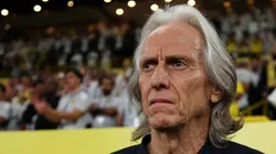 Jorge Jesus durante partida do Al-Nassr.