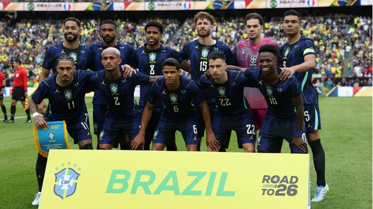 Equipe que enfrentou a França no penúltimo amistoso