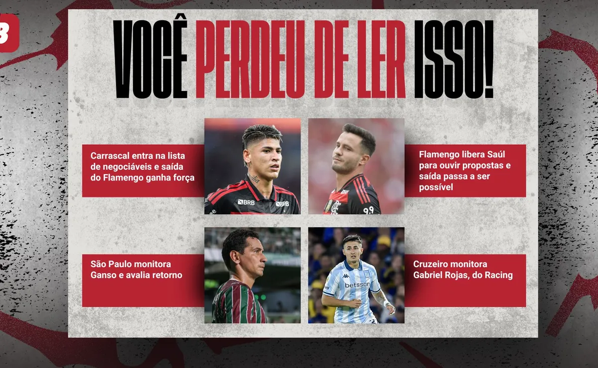 As principais notícias do futebol brasileiro que você não leu na semana do dia 24 a 29 de maio