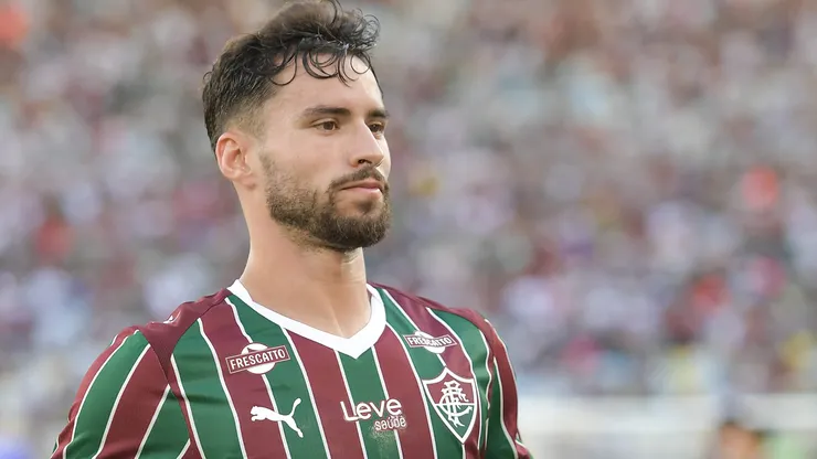 Martinelli jogador do Fluminense durante partida contra o Athletico-PR no estadio Maracana pelo campeonato Brasileiro A 2026. Foto: Thiago Ribeiro/AGIF