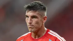 Rochet jogador do Internacional durante partida contra o Gremio no estadio Beira-Rio pelo campeonato Brasileiro A 2026. Foto: Liamara Polli/AGIF