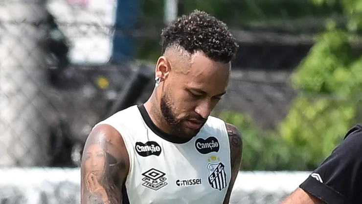 Neymar, atacante do Santos - Foto: Jota Erre/AGIF