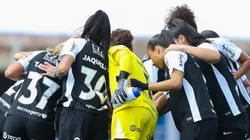 SP - SAO PAULO - 24/08/2025 - BRASILEIRO FEMININO A 2025, SAO PAULO X CORINTHIANS - Jogadoras do Corinthians durante a partida contra o Sao Paulo no estadio Mercado Livre Pacaembu em Sao Paulo (SP), pelo campeonato Brasileiro Feminino A1 2025. Foto: Marlon Costa/AGIF
