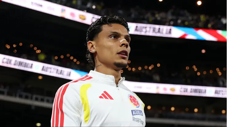 Richard Ríos, meio-campista do Benfica e da Colômbia - Foto: Jordan Bank/Getty Images