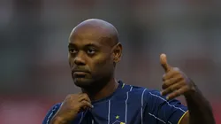 Vagner Love jogador do Retro durante a partida contra o Maguary pelo campeonato pernambucano no Estadio dos Aflitos. Foto: Marlon Costa/AGIF